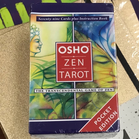 3/$15 zen tarot pocket edition cards sealed package new spiritual zen readings - Picture 2 of 2